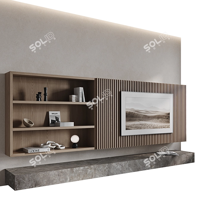 Hopetoun TV Zone Set 3D model image 2