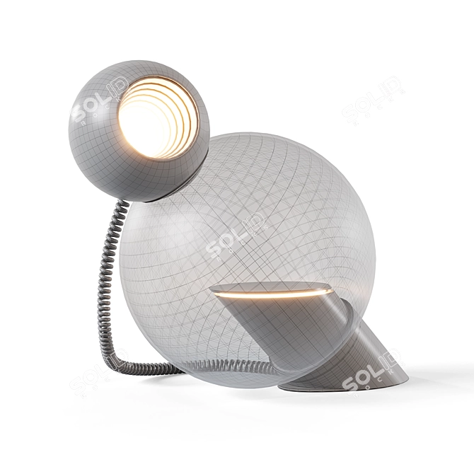 Stilnovo Gravita 1969 Desktop Lamp 3D model image 5