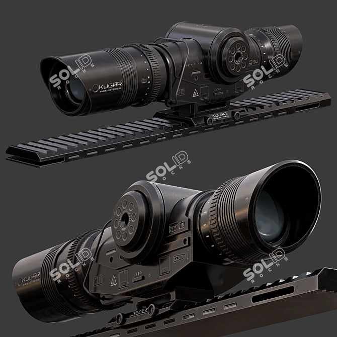 2016 Corona 3D Optical Sight 3D model image 1