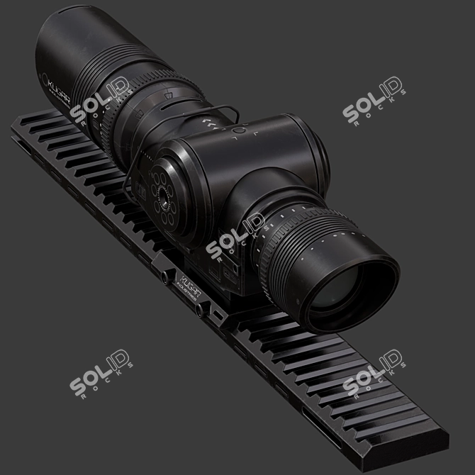 2016 Corona 3D Optical Sight 3D model image 5
