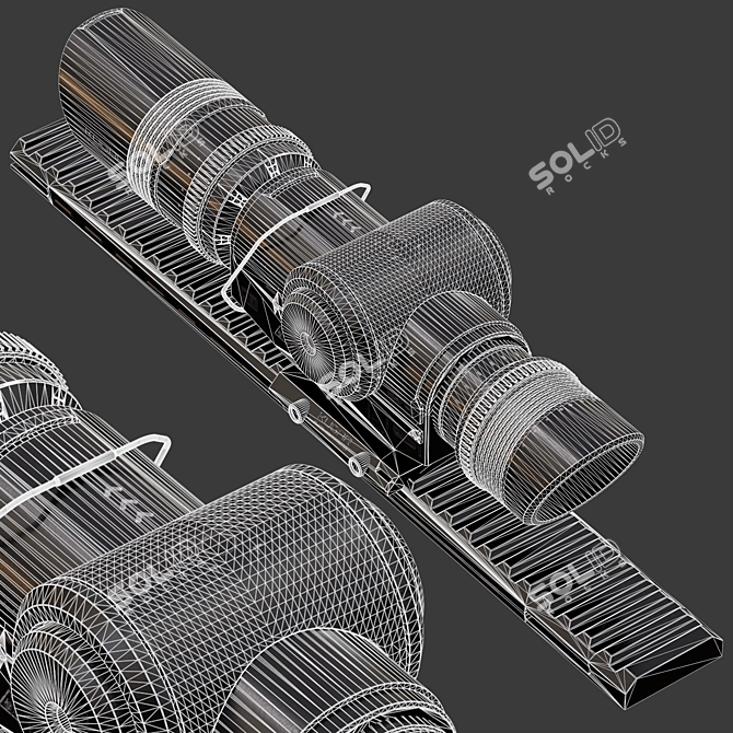 2016 Corona 3D Optical Sight 3D model image 7