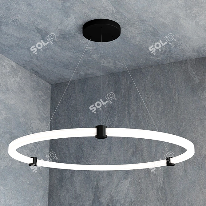 Elegant BRUNI Pendant Lighting Collection 3D model image 3