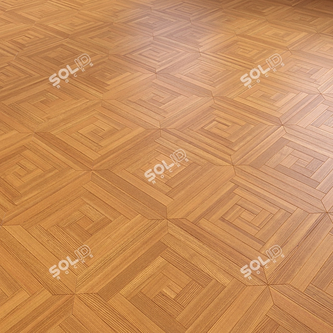 Polyparquet 3D Model Kit 3D model image 2