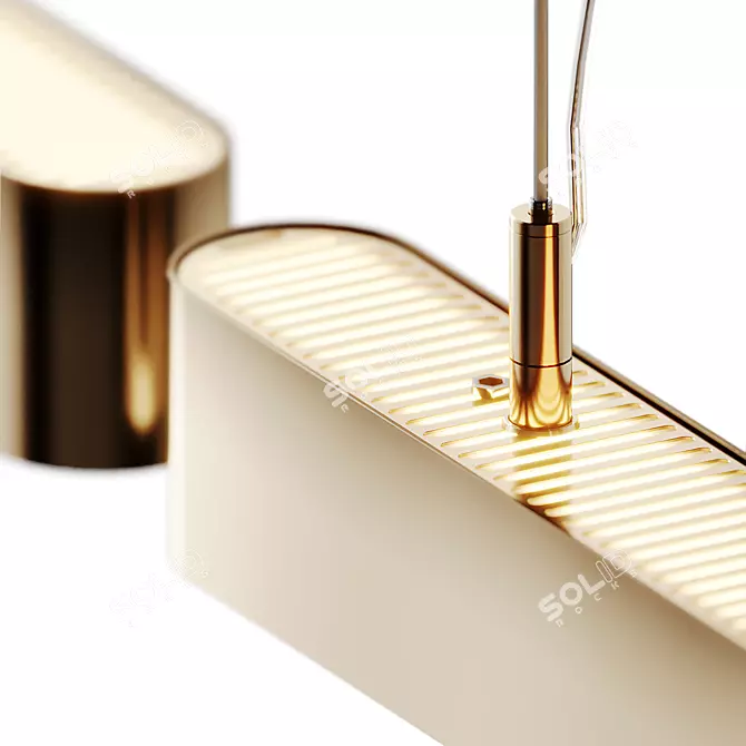 Sleek Colt Pendant Bert Frank 3D model image 4