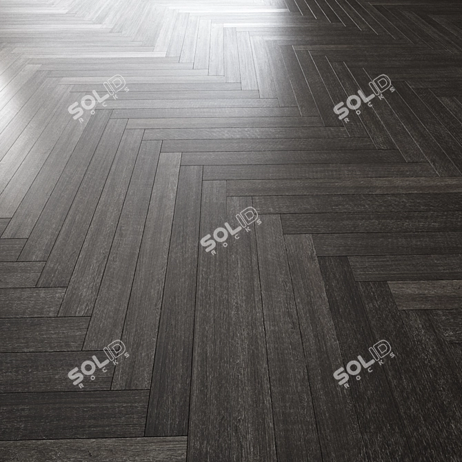 Premium Oak Floor Texture Pack 3D model image 6