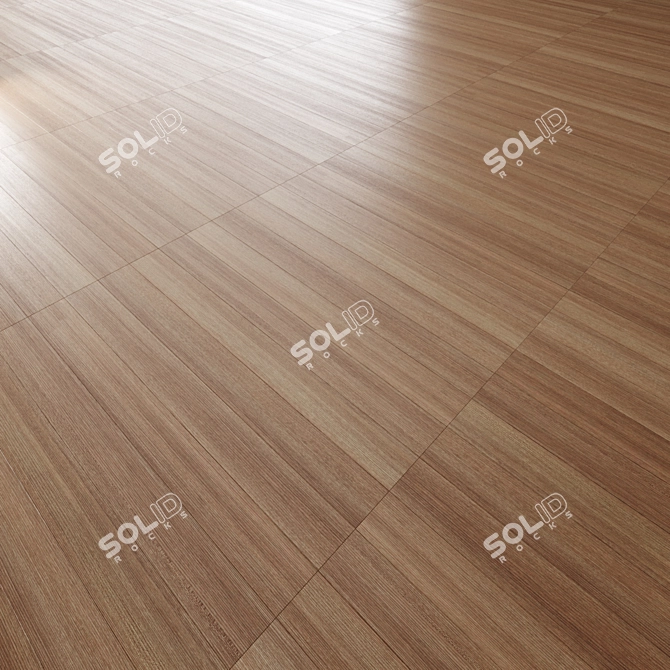 Premium Oak Floor Model Kit 3D model image 5