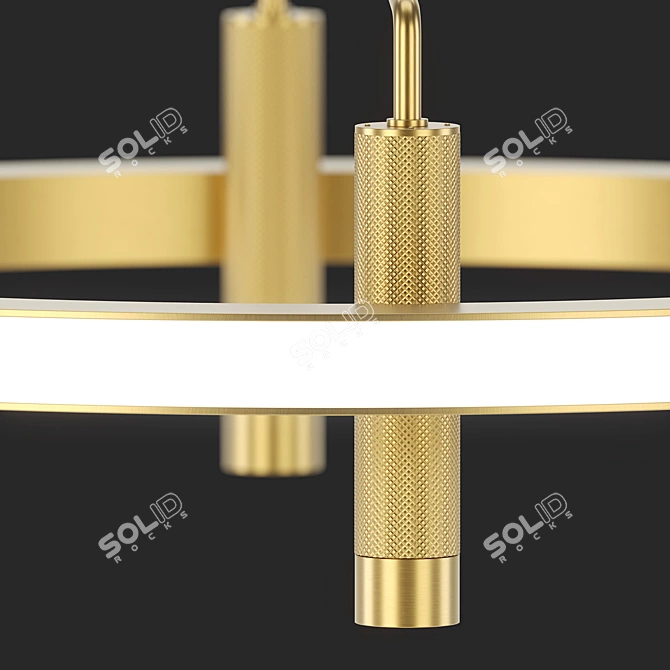 Portuguese Frato Tallin Ceiling Lamp 3D model image 4