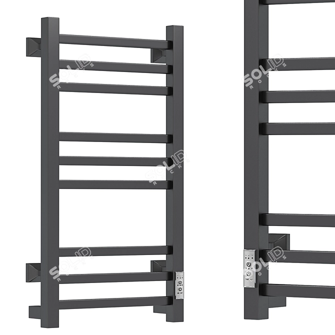 Electric Towel Warmer Penelopa White 3D model image 1