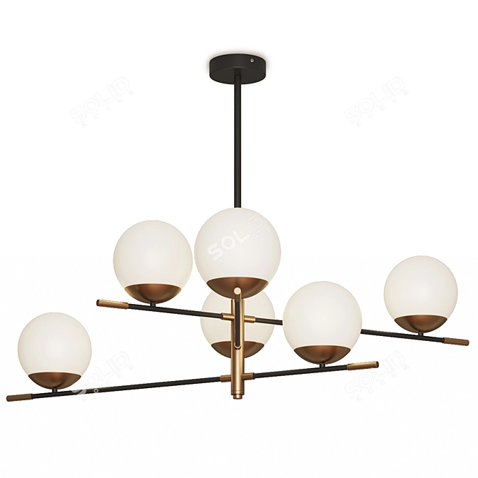 Modern Ceiling Chandelier ST Luce 3D model image 4