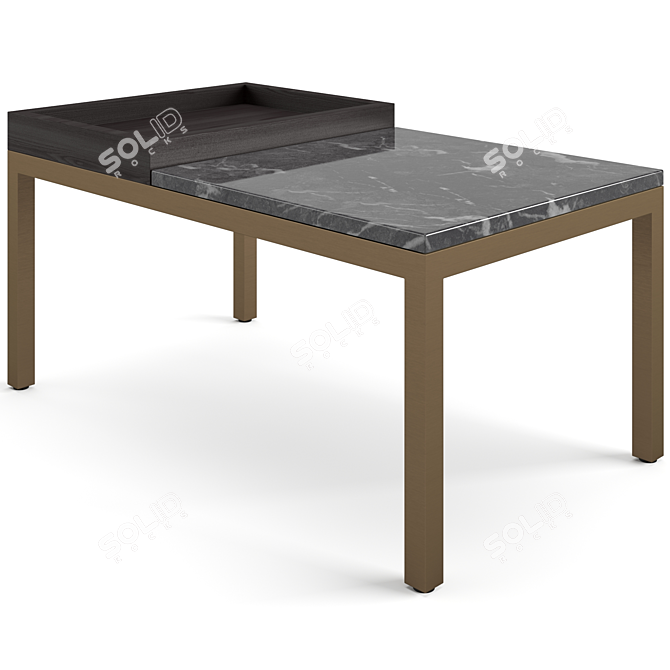 Eichholtz Forma Coffee Tables Set 3D model image 2