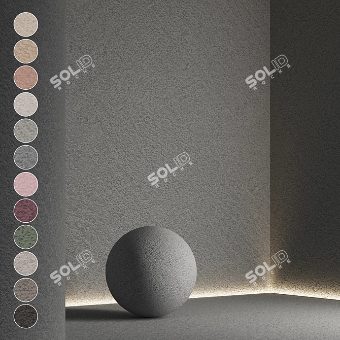  Seamless Texture Decor Set 3D model image 1