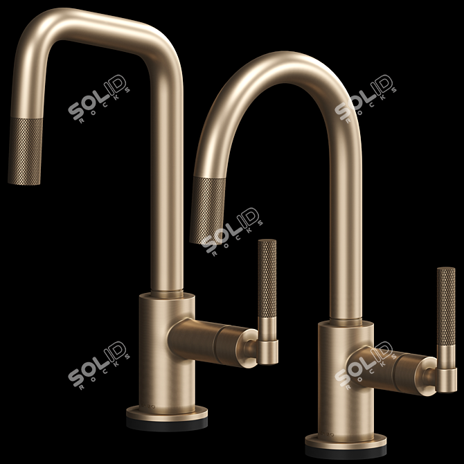 Luxury Bathroom Fixtures Collection 3D model image 3