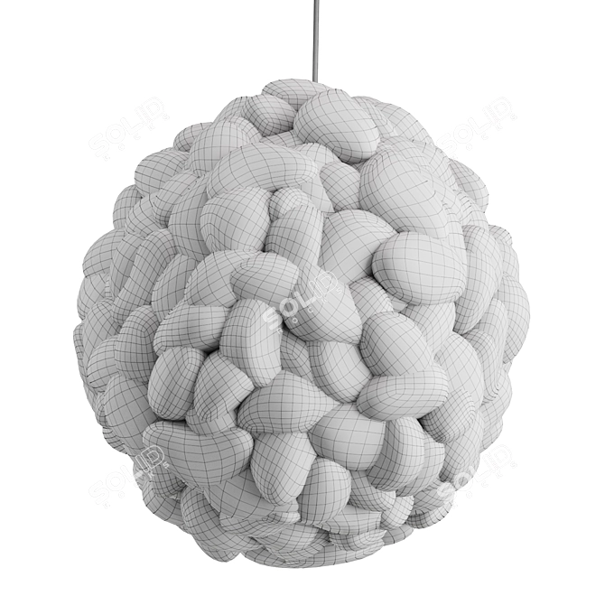 Merino Wool Popcorn & Cloud 3D model image 4