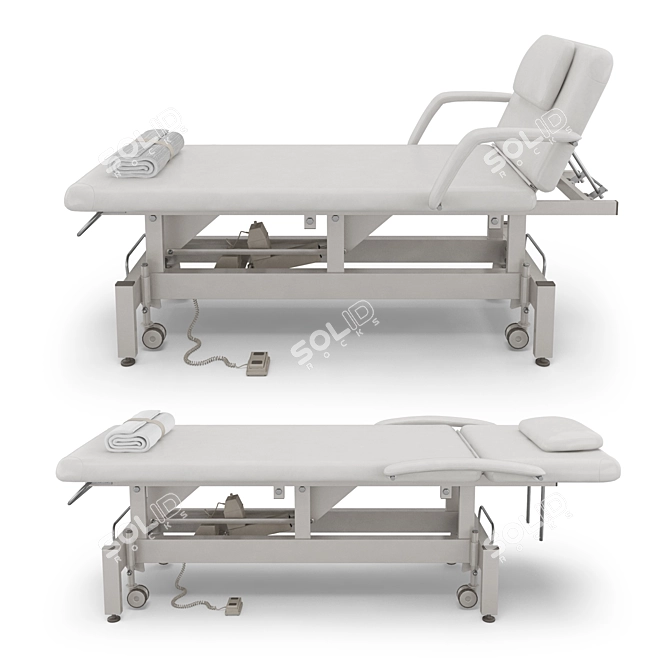 Electric Massage Table DB-9 3D model image 5