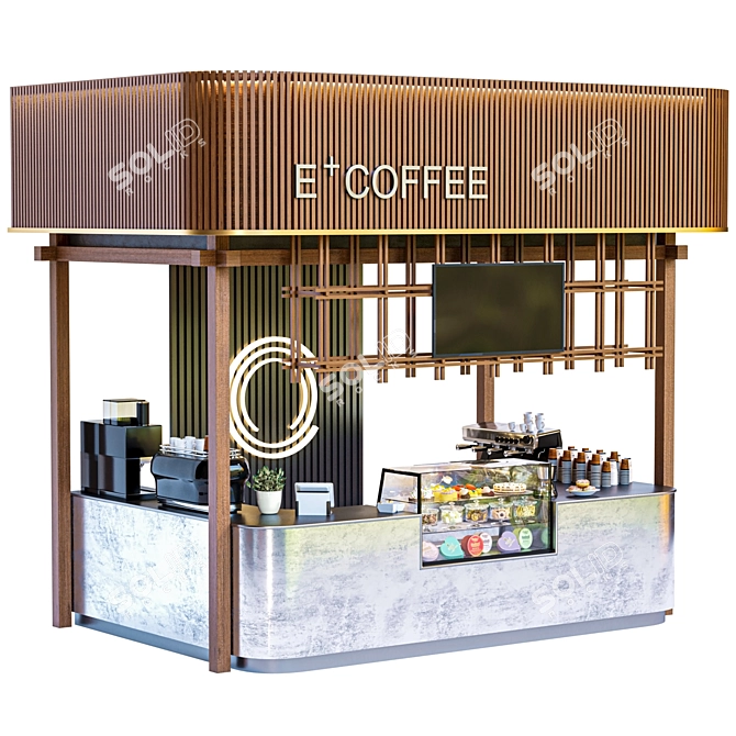 Coffee Point 3D Models Set 3D model image 1