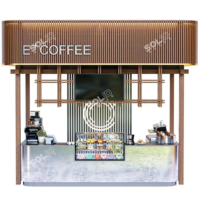 Coffee Point 3D Models Set 3D model image 2