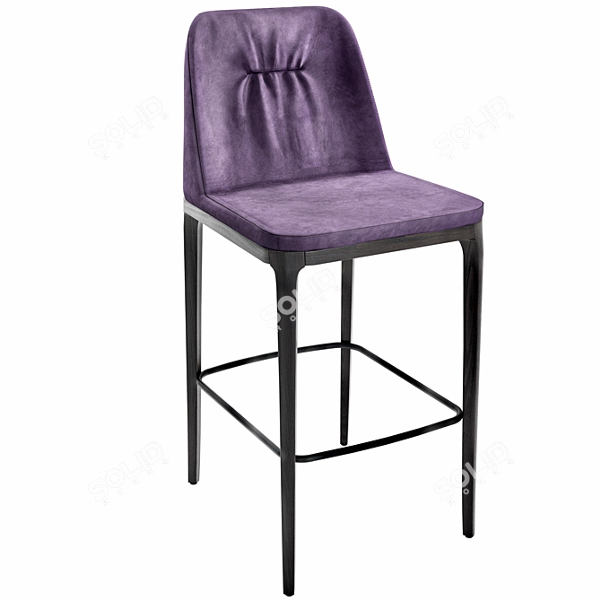 Modern Sonamor Bar Stool Giulia 3D model image 2