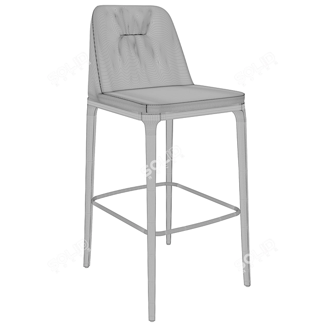 Modern Sonamor Bar Stool Giulia 3D model image 6