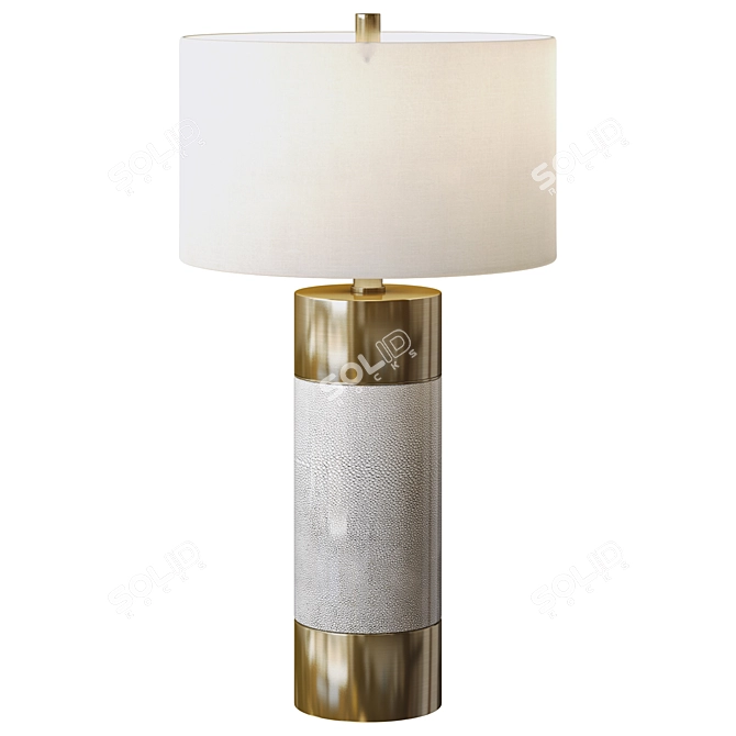  Adelia Table Lamp 3D Model 3D model image 1