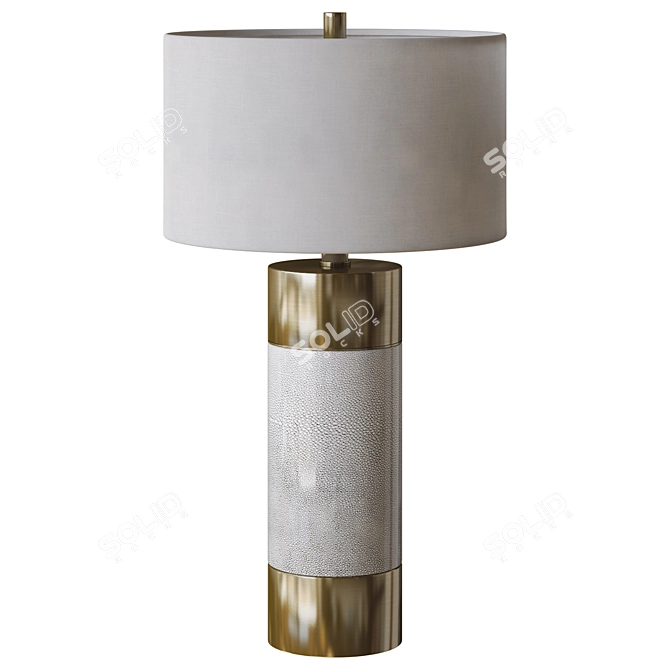  Adelia Table Lamp 3D Model 3D model image 2