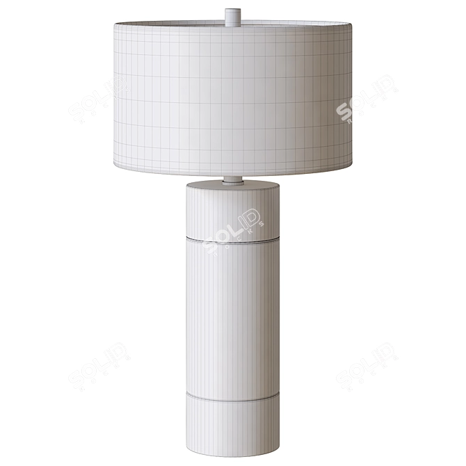  Adelia Table Lamp 3D Model 3D model image 3