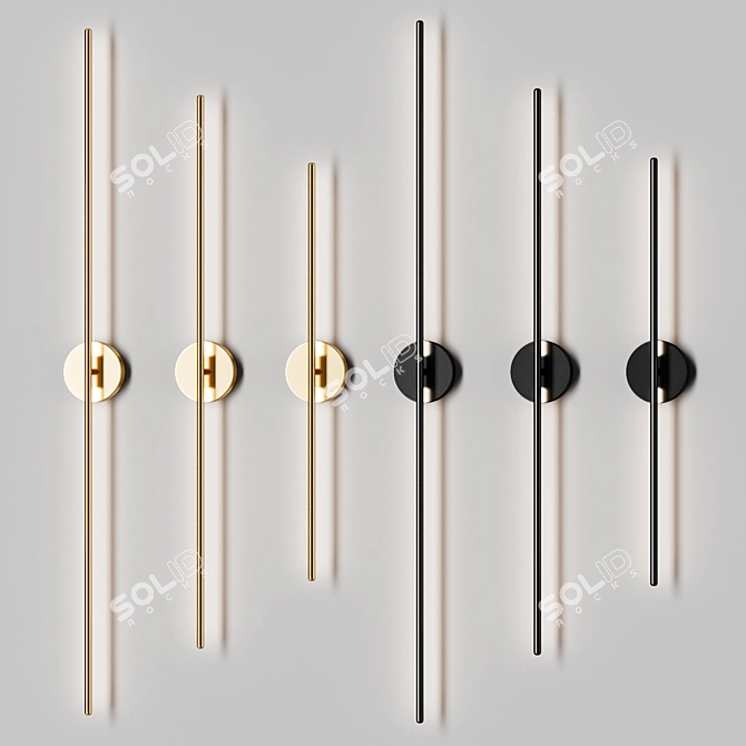 Adjustable Wall Lamp VANTAGGIO 3D model image 4