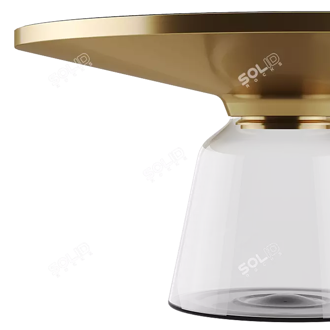 Vaso Glass Coffee Table Set 3D model image 5