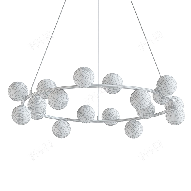 Vilelme Chandelier - Modern Loft Lighting 3D model image 2