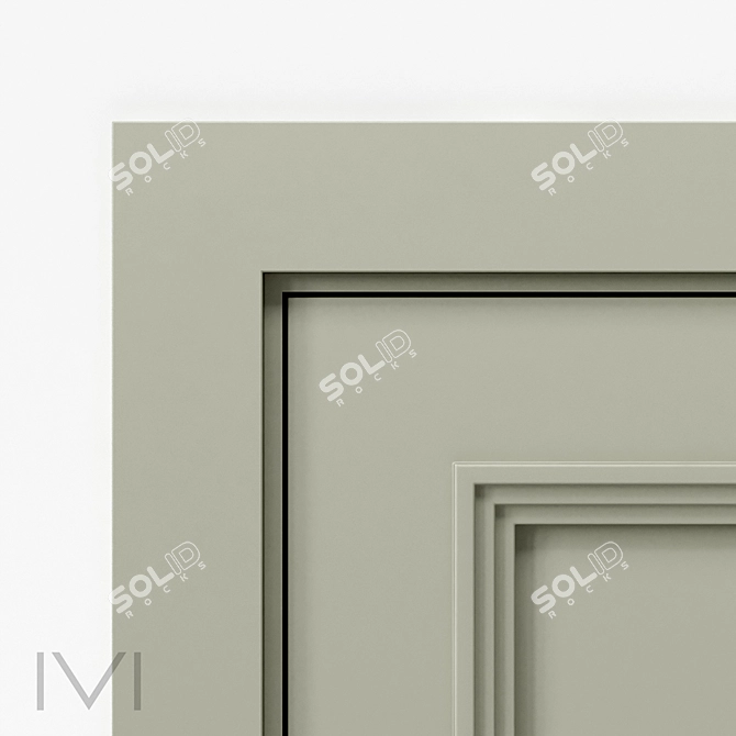 Berlin Series Interior Doors 3D model image 2