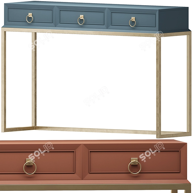  GLORIA Console by Cazarina 3D model image 1