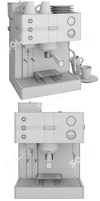 Lelit KATE PL82T Espresso Maker 3D model image 7