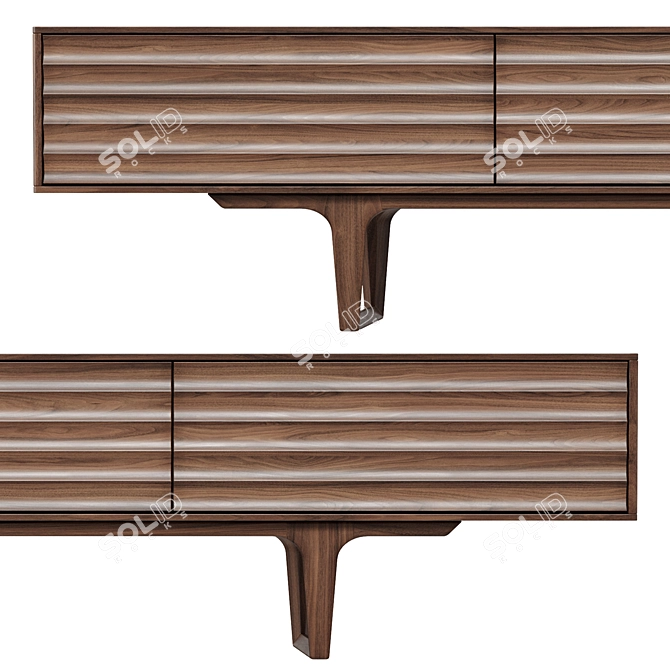 MODIS Interiors SAHRA Media Console 3D model image 4