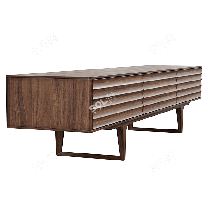 MODIS Interiors SAHRA Media Console 3D model image 5