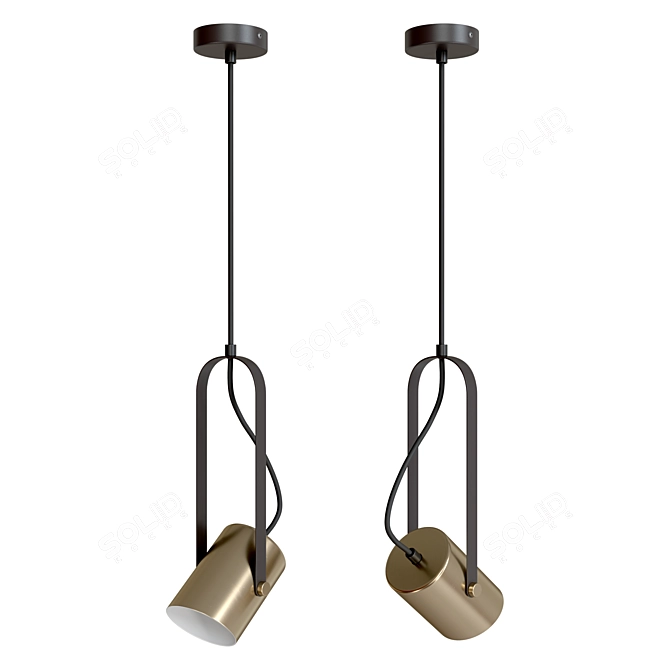 Freya Elori Pendant Light: Elegant & Functional 3D model image 1