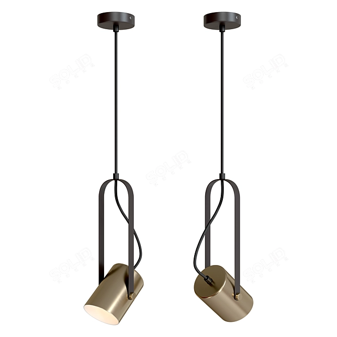 Freya Elori Pendant Light: Elegant & Functional 3D model image 2