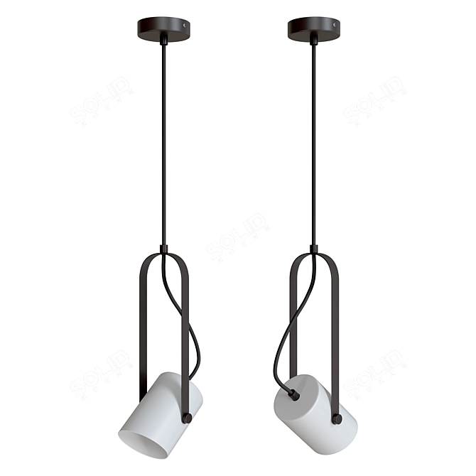 Freya Elori Pendant Light: Elegant & Functional 3D model image 3