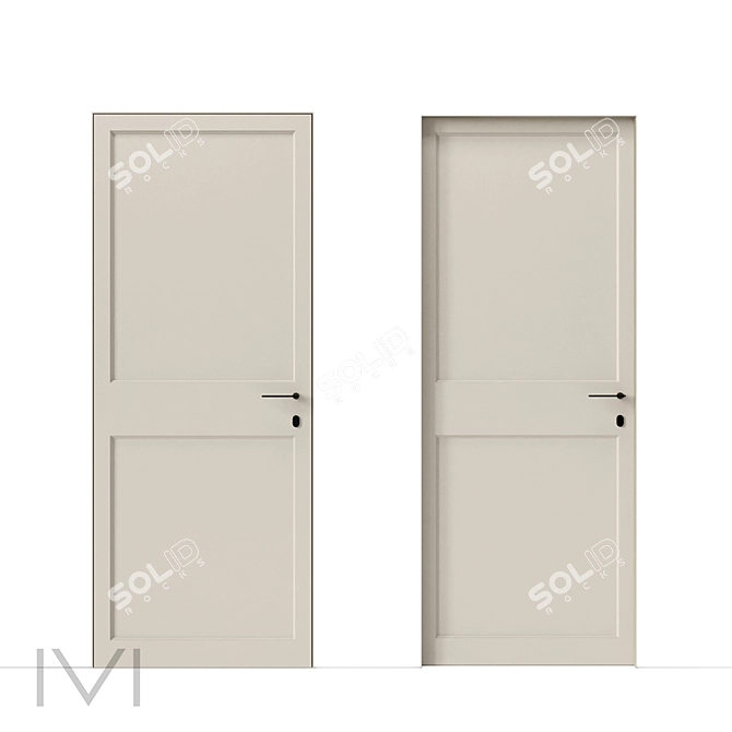 VIVOMOBILI NiceSeries Interior Doors 3D model image 1