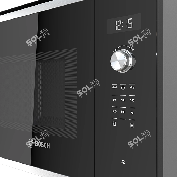 Bosch Serie 6 BFL524MS0 Microwave 3D model image 5