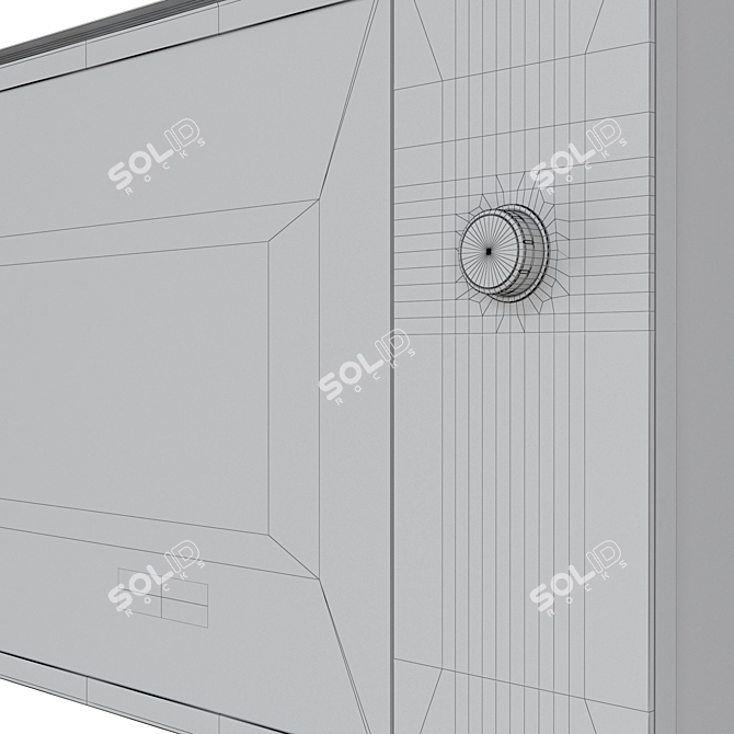 Bosch Serie 6 BFL524MS0 Microwave 3D model image 6