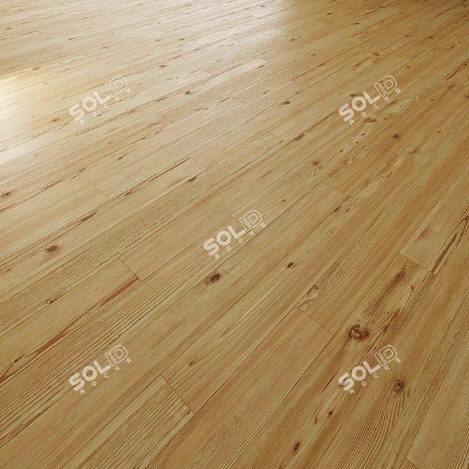 Premium Oak Floor Texture Set 3D model image 4