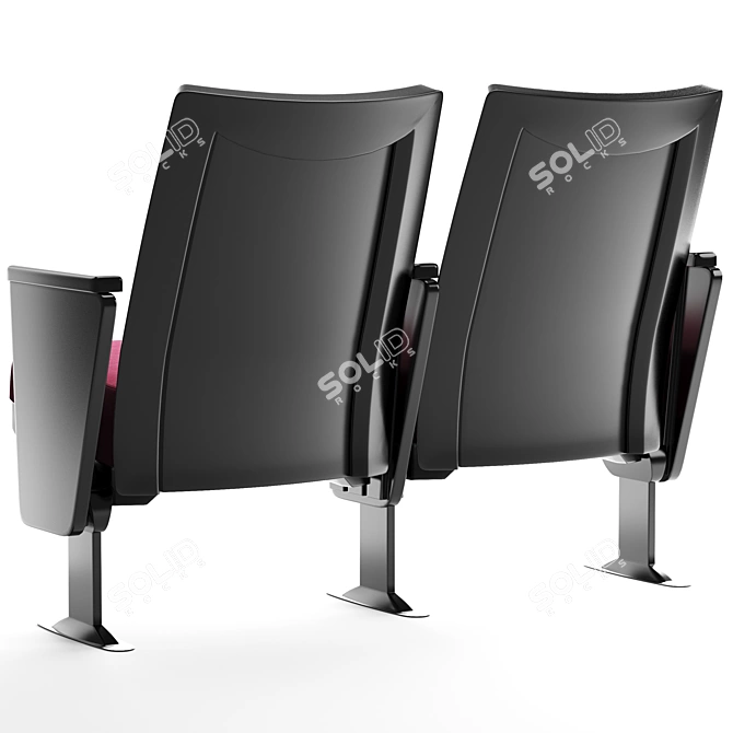 Ergonomic Auditorium Chair | 3D Model 3D model image 4