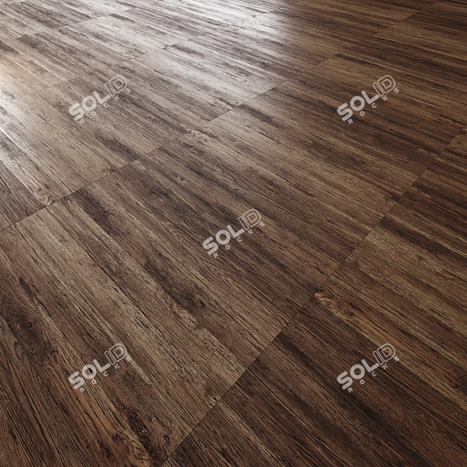 Oak Floor 020 Texture Pack 3D model image 5