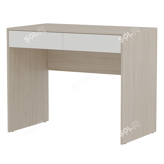 Modern Writing Desk Penney 1 3D model image 1