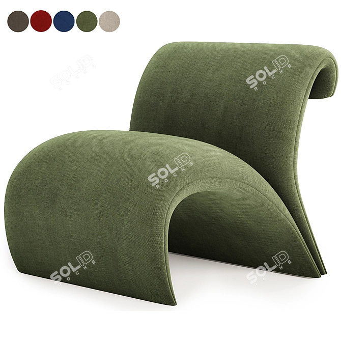 Vignola Chair - 5 Color Options 3D model image 7