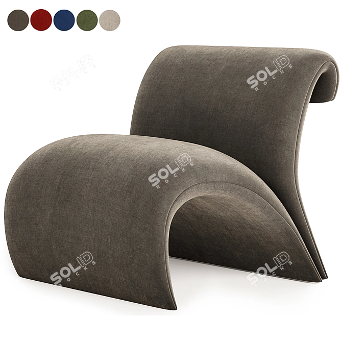 Vignola Chair - 5 Color Options 3D model image 2