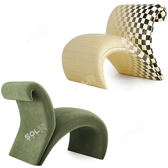 Vignola Chair - 5 Color Options 3D model image 4