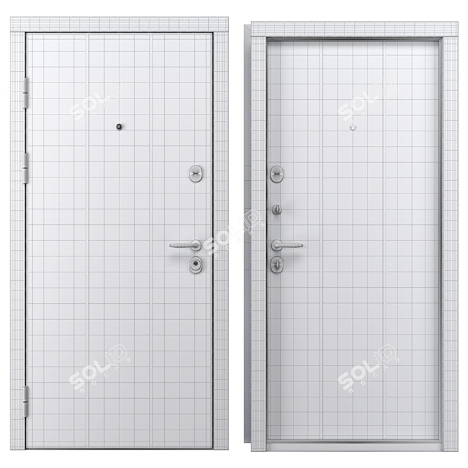 Guarant Metal Entrance Door (Bulat) 3D model image 4