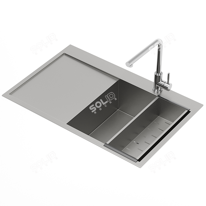 Premium Luna Sink Model Renderings 3D model image 2