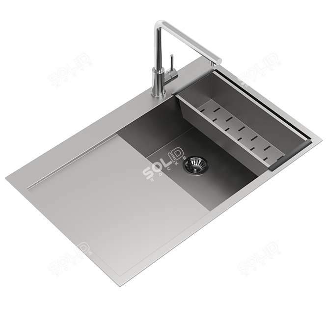 Premium Luna Sink Model Renderings 3D model image 4