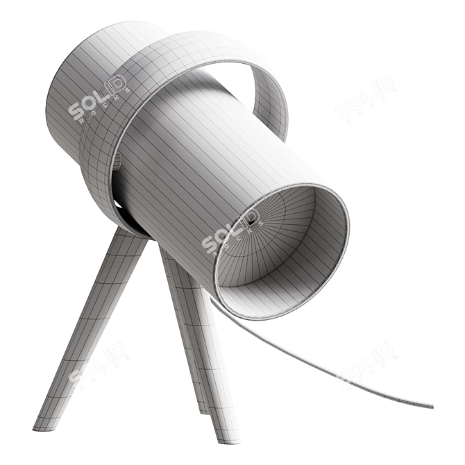 Minimalist Table Lamp 3D model image 2